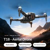 Drone T18 intelligent à évitement d'obstacles, avec GPS, retour automatique à la base et contrôleur HD RC – Nouveauté très demandée