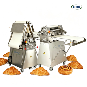 Sfogliatrice Elettrica Automatica a Risparmio Energetico per Cucine Commerciali, Pizzerie e Pasticcerie - Rullo ad Alte Prestazioni - Product Image 1