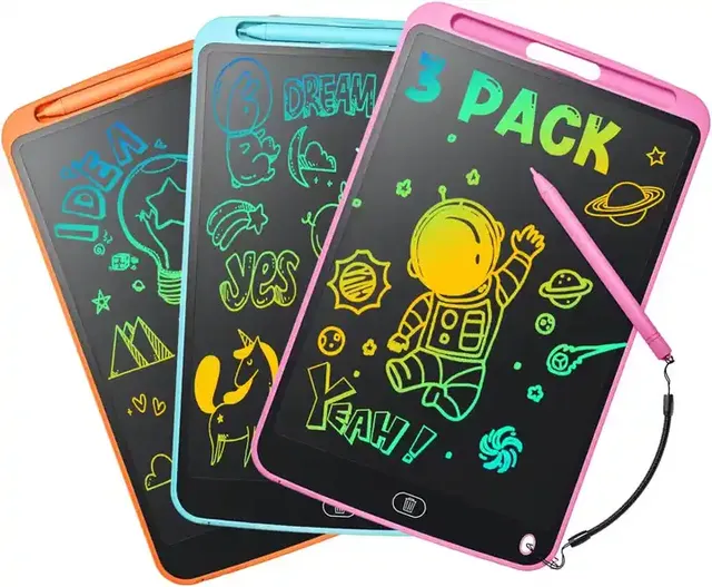 LCD Graffiti Hand Drawn Board Color Blackboard Writing Board 8.5 Inch 10 Inch 12 Inch Children's Drawing Board