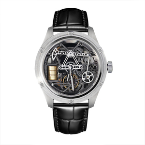 Reloj de Pulsera Mecánico de Lujo para Hombre, Automático, Esqueleto, Resistente al Agua, Luminoso, Diseño de Pozo Petrolero, Personalizado con Logotipo de Marca OEM - Product Image 1