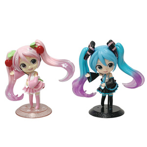 Figura de Anime Japonés Estilo Q, 2 Estilos, <span class=keywords><strong>Sakura</strong></span> y Fantasma de las Nieves, Figura de PVC para Decoración de Pasteles, para Fanáticos - Product Image 1