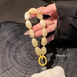 Conejo Rosa naranja para Love Star Cuenta de plástico Cordón para teléfono móvil Cadena de accesorios para teléfono celular tejida ecológica con mate de resina - Product Image 4