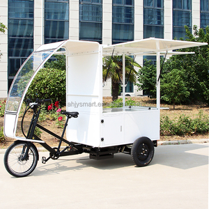 Trike alimentaire Stree mobile à trois roues tricycle de vente de hot-dogs chariot à café électrique vélo lourd <span class=keywords><strong>Velo</strong></span> Cargo <span class=keywords><strong>Transport</strong></span> à vendre - Product Image 3