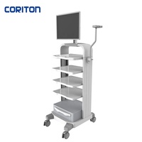 Endoscopie 4K écran chariot Flexible vidéo urologie laparoscopie poste de travail HD système complet de tour avec transformateur d'isolement