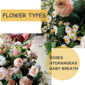 Prix <span class=keywords><strong>de</strong></span> gros Soie artificielle <span class=keywords><strong>Gerbera</strong></span> marguerite Bouquet <span class=keywords><strong>de</strong></span> fleurs Marguerite artificielle Boule <span class=keywords><strong>de</strong></span> fleurs Pièce maîtresse <span class=keywords><strong>de</strong></span> mariage Soie Roses Feuilles - Product Image 3