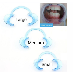 คุณภาพสูง <span class=keywords><strong>C</strong></span> รูปร่างพลาสติกทิ้งฟันไวท์เทนนิ่งที่เปิดปาก Lip แก้ม Retractor สําหรับทันตกรรมใช้ - Product Image 2
