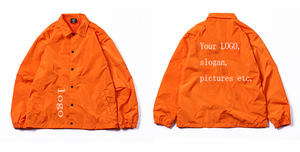 เสื้อแจ็คเก็ตกันหนาวมีฮู้ดสำหรับผู้ชาย,เสื้อโค้ทแจ็คเก็ตมีซิปผ้าไนล่อนสำหรับโค้ช - Product Image 4