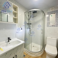 Maison mobile pliable préfabriquée sécurisée de 40 pieds ou 20 pieds, structure en acier, villa préfabriquée, maison conteneur extensible