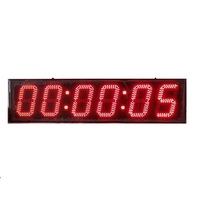 Sinkronisasi Satelit GPS 6 Digit Jam LED Master-slave