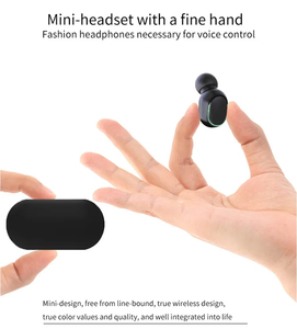 Bon marché, écouteurs de jeu sans fil E7S TWS, bateau, affichage de l'alimentation par LED à faible latence, écouteurs intra-auriculaires sport à dents bleues - Product Image 4