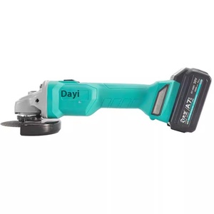 DAYI A7-5801S akü aracı fırçasız 20V lityum elektrik açılı taşlama kesme parlatma tekerlek akülü