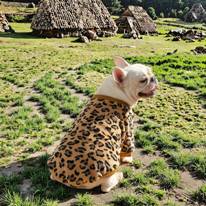 Promoción especial en <span class=keywords><strong>ropa</strong></span> para perros con estampado <span class=keywords><strong>de</strong></span> leopardo, forro polar grueso con cuello elástico para el estilo <span class=keywords><strong>de</strong></span> <span class=keywords><strong>perro</strong></span> <span class=keywords><strong>de</strong></span> peluche <span class=keywords><strong>de</strong></span> invierno - Product Image 3