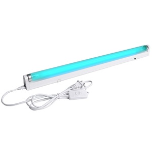 Lámparas Fluorescentes Germicidas UVC T5 T8 de 10W 15W 30W 40W, Tubos Germicidas Ultravioleta UVC con Interruptor y Enchufe - Product Image 1