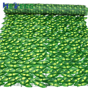 Valla de hoja de plástico artificial al por mayor, certificado UV para pared, pared verde, arbustos, árboles, plantas - Product Image 5