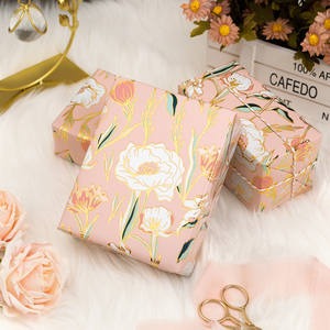 Floral <b>Pattern</b> Gift Wrapping <b>Paper</b> Double-Sided Art <b>Paper</b> Eco-Friendly for Gift & Craft Packaging - Product Image 1