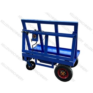 전동식 4륜 접이식 핸드카트 계단 오르기 가능 스테인리스 스틸 트롤리 500kg 적재 용량 OEM - Product Image 6