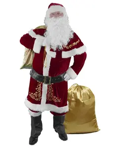 Costume da babbo natale Costume da babbo natale per uomo donna Costume adulto