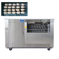 Pizza en acier inoxydable forme ronde Momo chignon à la vapeur formant des boules rouler la pâte à pain Machine de découpe