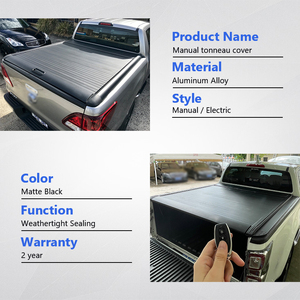 Couvercle de rouleau rétractable en Aluminium pour <span class=keywords><strong>Nissan</strong></span> <span class=keywords><strong>Navara</strong></span> Frontier Titan <span class=keywords><strong>D40</strong></span>, pièces, couvre-lit de ramassage pour camion, motocyclette - Product Image 2