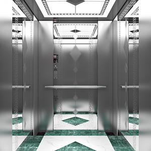 Ascensor <span class=keywords><strong>de</strong></span> Tracción <span class=keywords><strong>Especial</strong></span> para Hoteles Cinco Estrellas, Acero Inoxidable 304, Experiencia <span class=keywords><strong>de</strong></span> Conducción Cómoda, Sistema <span class=keywords><strong>de</strong></span> Monitoreo <span class=keywords><strong>de</strong></span> Seguridad Profesional - Product Image 1