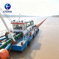 Kapal Keruk Hisap Jet Bertenaga Diesel Langsung dari Pabrik Mesin Cummins Pompa Kapasitas Tinggi Penambangan Emas Sungai Pemulihan Mineral Aluvial
