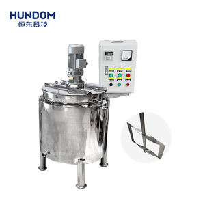 Mezclador de líquidos con calefacción eléctrica Bebida Leche Homogeneizador Champú Gel de <span class=keywords><strong>ducha</strong></span> Tanque de mezcla con agitador - Product Image 1