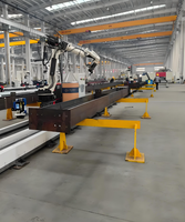 Robot de soldadura automático sin necesidad de programación con nueva función de 7 ejes, adecuado para operaciones con vigas metálicas