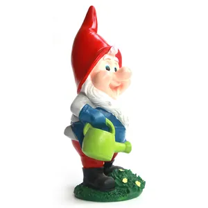 natal gnome untuk luar Suppliers-Dekorasi Taman untuk Dekorasi Taman Buatan Luar untuk Patung Luar GNOME dengan Dekorasi Taman Air Dekorasi Polyresin