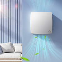 Ventilation à récupération d'air domestique équilibrée HRV ERV, économie d'énergie, flexible, murale, WiFi, avec 92% d'efficacité