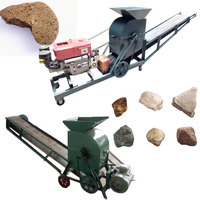Broyeur de terre pour machines agricoles, broyeur d'argile, broyeur de feuilles de pin, broyeur de rafles de maïs, broyeur de maïs électrique, à vendre au Zimbabwe