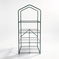 Serre de jardin pliable et détachable en métal, revêtement poudré, anti-rouille, résistante aux intempéries, pour jardin, patio, pépinière, vente en gros, OEM