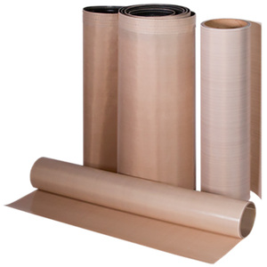 Nhà Máy BSCI Kiểm Toán chịu nhiệt PTFE tráng đen kiềm miễn phí sợi thủy tinh lưới vải Graphite/đầy dịch vụ cắt cho - Product Image 5