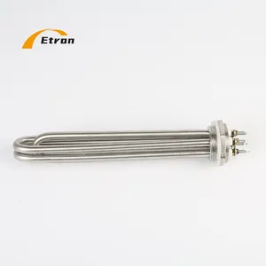 3kw/6kw/9kw/12kw/15kw Industrial Electric Screw Plug Tubular Immersion Water Heater