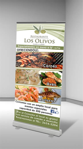 <span class=keywords><strong>Banner</strong></span> Enrollable Plegable en Forma de <span class=keywords><strong>L</strong></span> para Publicidad, Impresión Digital, Precio de Fábrica en China - Product Image 2