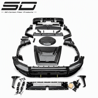 Pièces en fibre de carbone SD parfaitement adaptées pour Mercedes Classe G W465 G63/G500/G550, kit carrosserie style B, directement de l'usine, haute performance