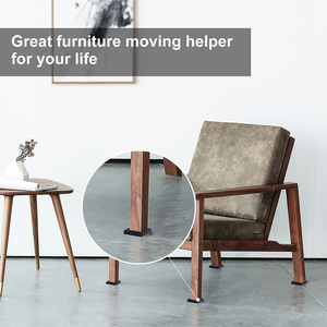 Deslizadores cuadrados para muebles, protectores <span class=keywords><strong>de</strong></span> patas para sillas, muebles <span class=keywords><strong>de</strong></span> <span class=keywords><strong>madera</strong></span> dura - Product Image 5