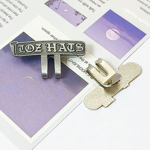 Clips Personalizados para Gorras con Logotipo Personalizado a Precio de Fábrica, Broches de Metal para Gorras, Pin de Esmalte Suave para Gorras de Béisbol - Product Image 2