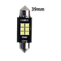 Bombilla LED TCYATO de 28 mm C5W 3030 6SMD para Techo de Auto, Luz de Lectura sin Errores, Luz de Techo, Otros Accesorios de Iluminación para Autos