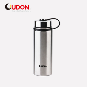 Bouteille d'eau isotherme de sport <span class=keywords><strong>OUDON</strong></span> à double paroi en acier inoxydable grande capacité avec poignée - Product Image 4