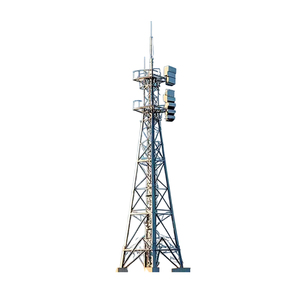 60m verzinkter 4-beiniger Stahlgitter-Winkel turm 40m Pol mit 100 Fuß 200 Fuß 20m Turm-Telekommunikation zubehör - Product Image 2