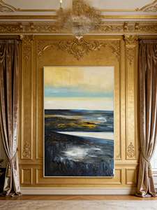 抽象画 キャンバス 油絵 手描き ホームデコレーション 壁画 アクリル絵画 サプライヤー - Product Image 4