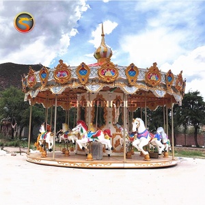 Cheap Price Amusement Park Kids <strong>Carousel</strong> Rides Shopping Mall <strong>24</strong> <strong>Seats</strong> <strong>Carousel</strong> Rides for Sale - Product Image 4