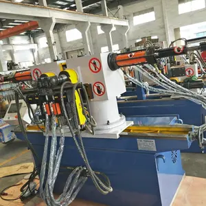 SW38A Hydraulic Automatic Double Head Pipe Bender 90 Degree Rotation for Stainless Steel and Alloy with Reliable Motor Engine