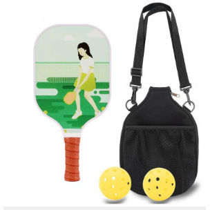 1 racket, 2 balls, 1 storage backpack, kraft paper box [Model 126]