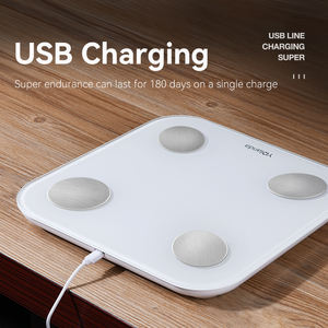 Yolanda <span class=keywords><strong>Small</strong></span> Size 260mm wiederauf ladbare persönliche Waage Gesundheits management Smart Body Fat <span class=keywords><strong>Scale</strong></span> - Product Image 3