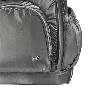 Mochila de poliéster reciclado con cremallera, ultraligera, de viaje, de lujo, moderna y personalizada para mujer - Product Image 4