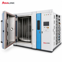 Machine de placage ionique économique AsiaLink, petit revêteur sous vide pour ustensiles de cuisine, ciseaux, quincaillerie, petites usines