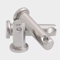 Goupille à fourche de qualité extérieure avec goupille fendue en acier inoxydable 304 pour treuil de levage et fixation d'équipements de tirage de câbles