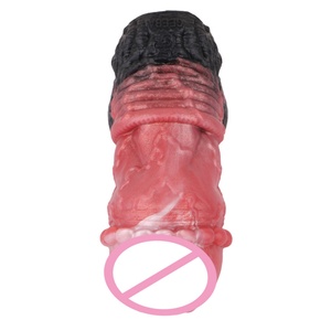 GEEBA Masturbator Cup <b>Dildo</b> Pocket Pussy Toy for Men Sucker Silicone <b>Dildo</b> Masturbator Cup - Product Image 5