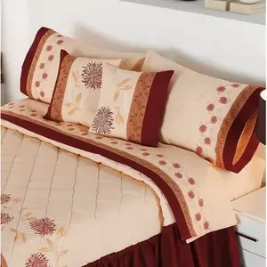 Juego de Edredón King Size Ruby con 3 Almohadas, Diseño Floral, Estilo Clásico, Ropa de Cama para Toda Temporada, Uso Doméstico - Product Image 3